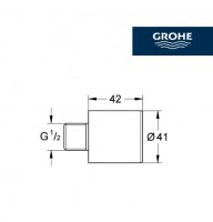 MEDIDAS EXTENSION 42mm EUROECO GROHE